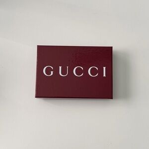 NEW! Gucci 4x6 Burgundy Gift Box | Perfect Condition